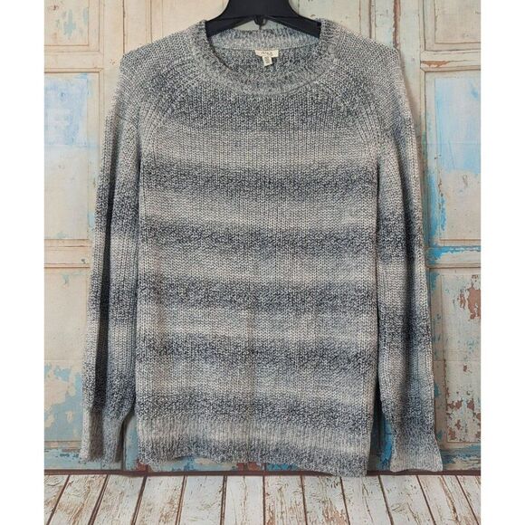 A New Approach Womens Size PXXL Black Combo Sweater Long Sleeve Round Neck - Picture 2 of 9